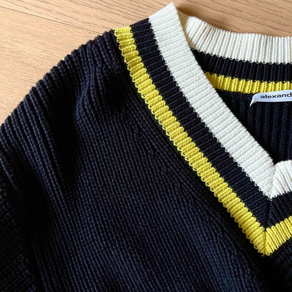 Alexander Wang Crop Knit Sweater - Picture 7 of 9